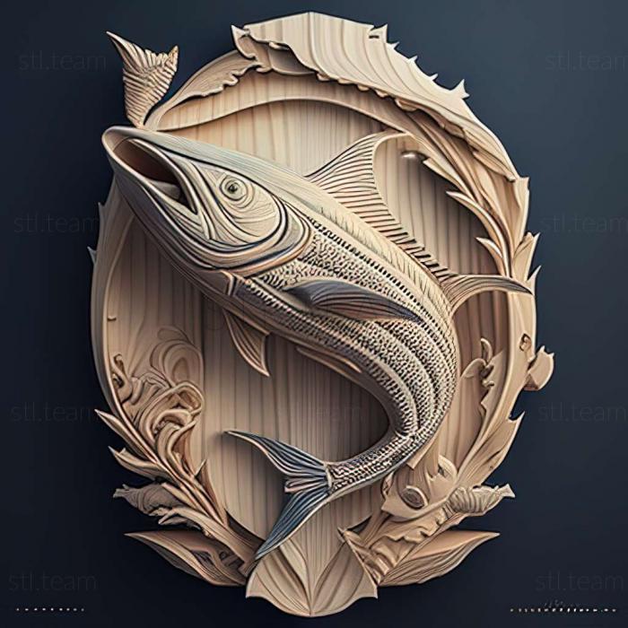 3D модель Дунама тунець (STL)